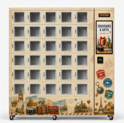 WEIMI 35-Locker Smart Souvenir Vending Machine for Tourist Attractions