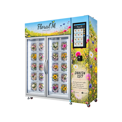 WEIMI Smart Flower Vending Machine with Refrigerated Storage for 24/7 Fresh Bouquet Retail