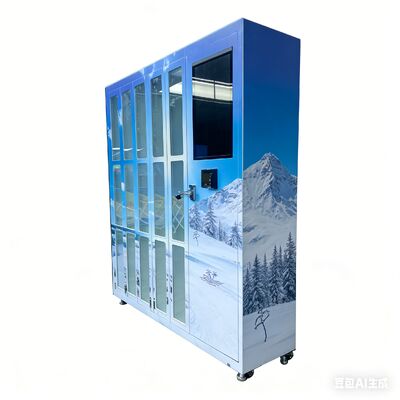 Buy Skis Rental Locker Vending Machine for Rental & Return – Card Reader for Ski Resorts & Winter Sports Facilities online manufacture