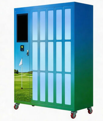 buy Automated Golf Club Rental System with 21.5 inch Touchscreen, Card and E-payment, and Remote Inventory Monitoring online manufacture