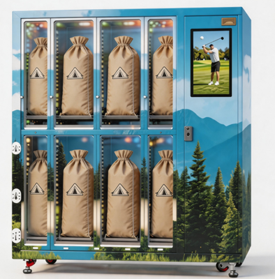 buy WEIMI Smart Camping Tent Rental Locker Vending Machine 24/7 Self-Service Outdoor Equipment Rental Solution online manufacture